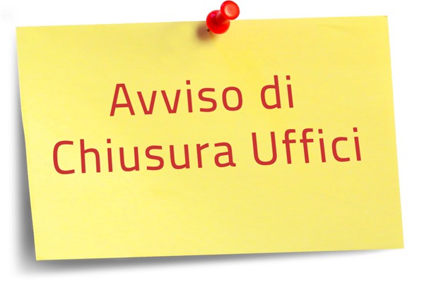 chiusura uffici comunali