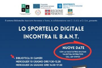 Lo Sportello digitale incontra il B.A.N.T.